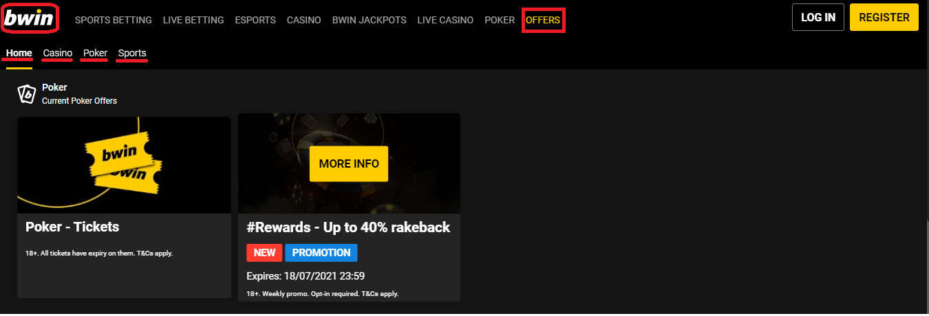 Bwin Promotions